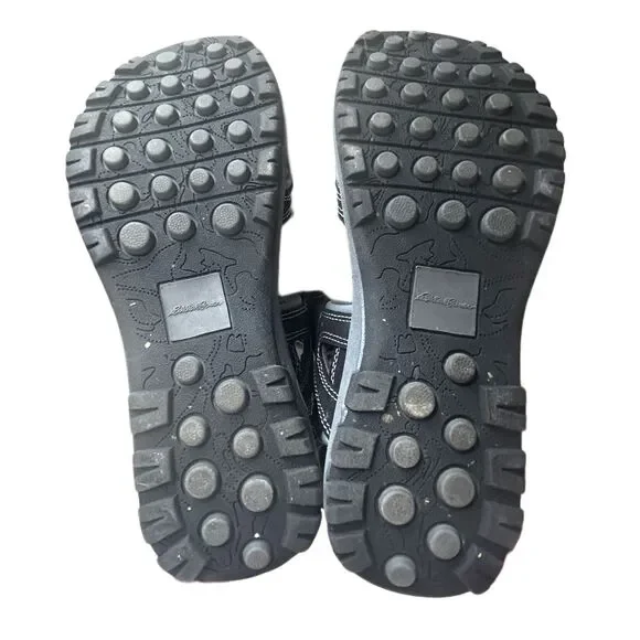 Eddie Bauer Water Shoes Womens 7 Black Gray Sandals Madrona Waterproof - Picture 11 of 11